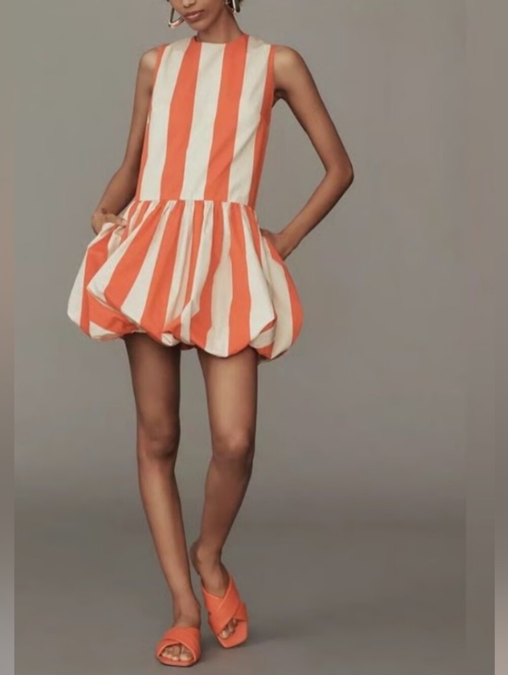 Anthropologie Mare Mare Bubble-Hem Mini Dress - NWT - Picture 4 of 7